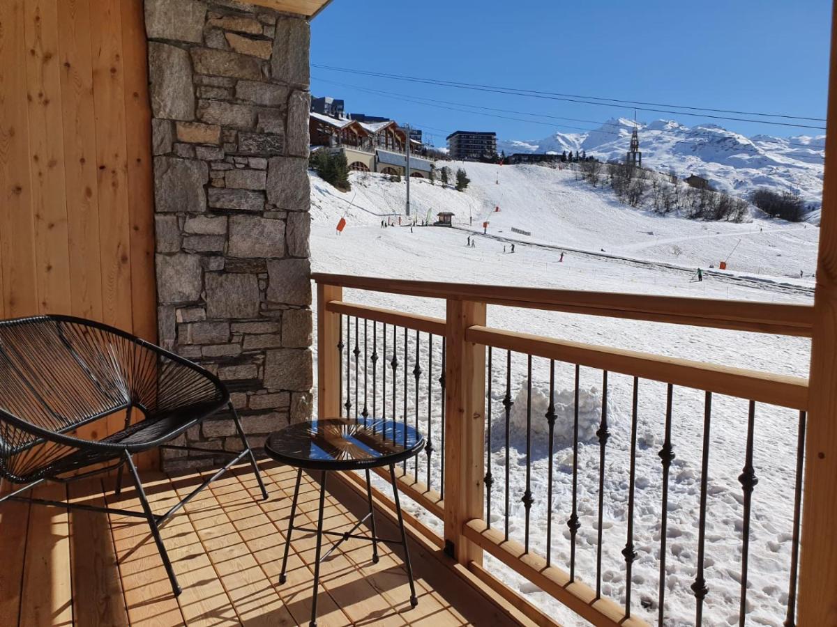 Chalet Le Granitic 圣马丁德贝尔维尔 外观 照片